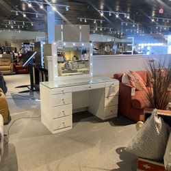 Vanity Table And Mirror