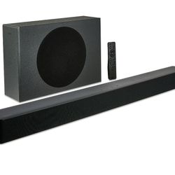 Sound Bar with Subwoofer – New, Powerful Bass