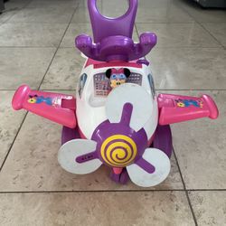 Minnie Mouse Airplane Ride On