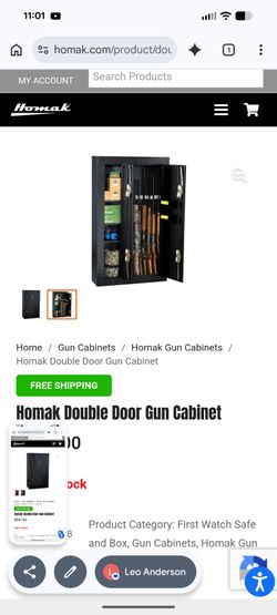 Gun cabinet