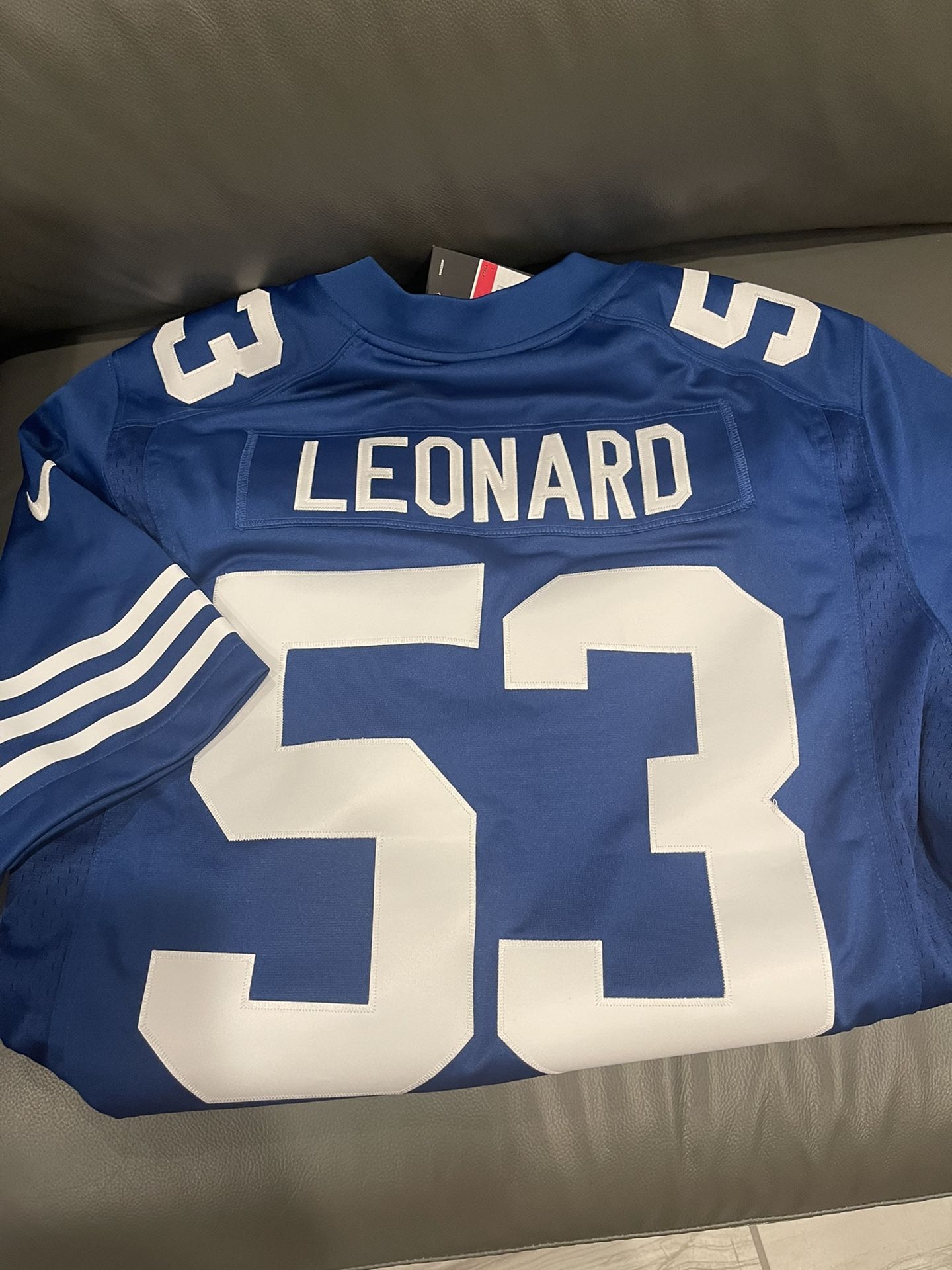 Brand New Indianapolis Colts Leonard Jersey