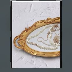 Mirror/Jewelry Tray