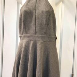 NWT Altar’d State Strapless Charcoal Medium Dress