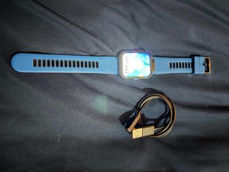 Kids Smart Watch with AI Features & Charger – Blue
