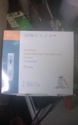the accurate fentanyl rapid urine strip/dip card test from healgen