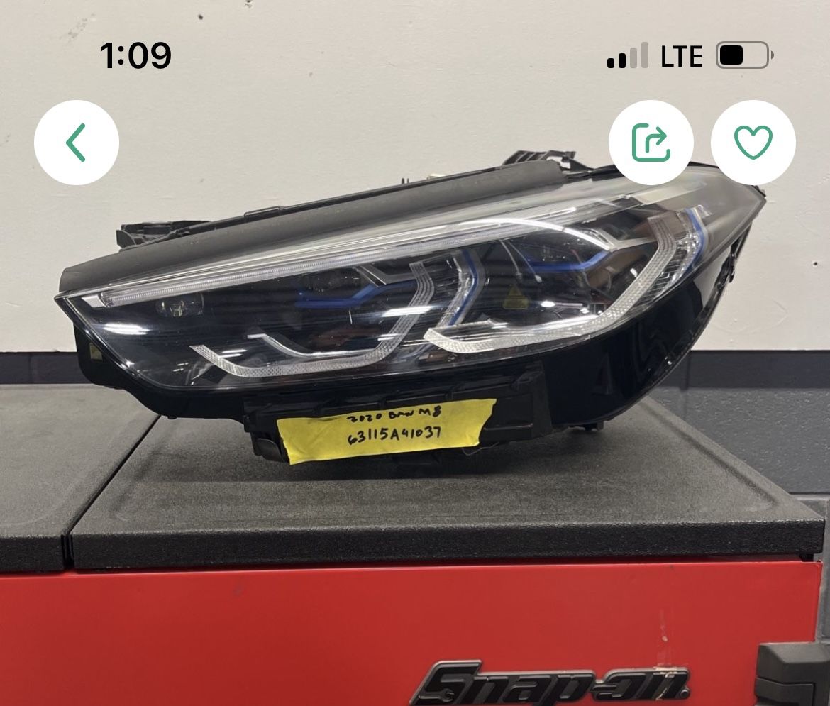 BMW M8 Laser Headlight