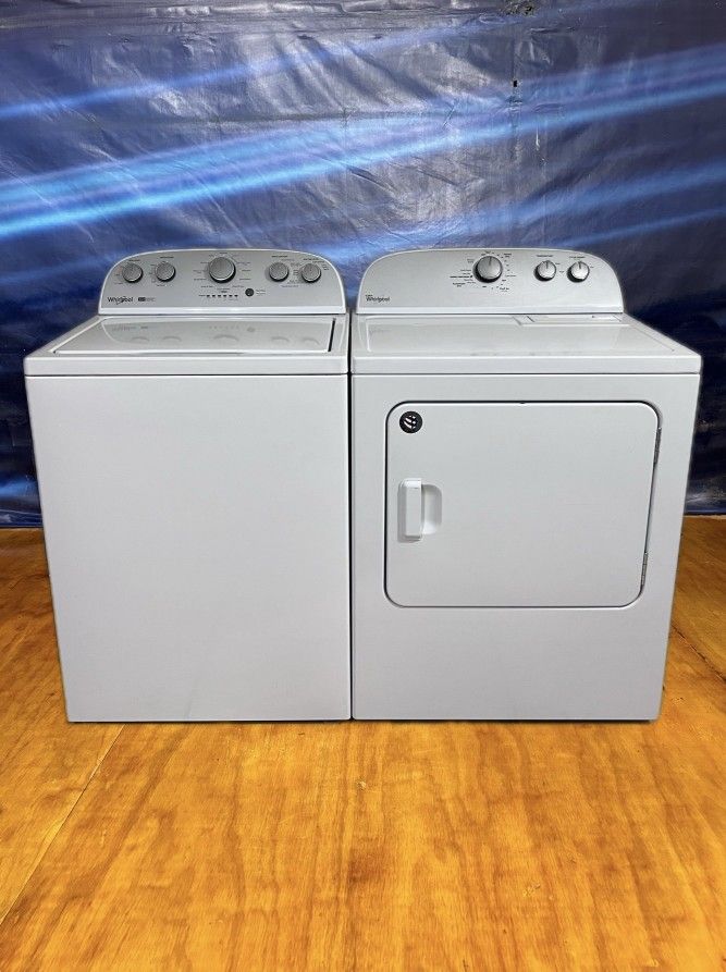 .Whirlpool Washer And Electric Dryer Free Deliver And Install 3 Month Warranty