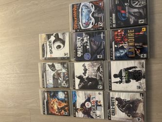 PS3 Games $40 For All Of Them
