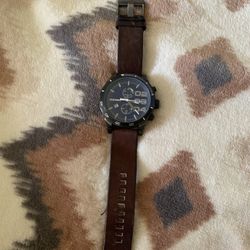 Diesel Men's Double Down Brown Watch