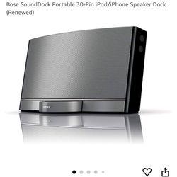 Bose Speaker Sound Dock New Bluetooth