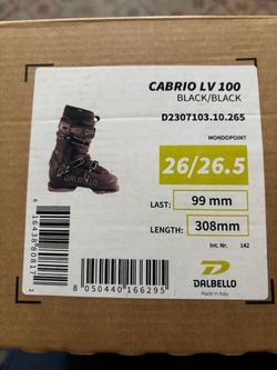 Dalbello Cabrio LV 100 - 26/26.5