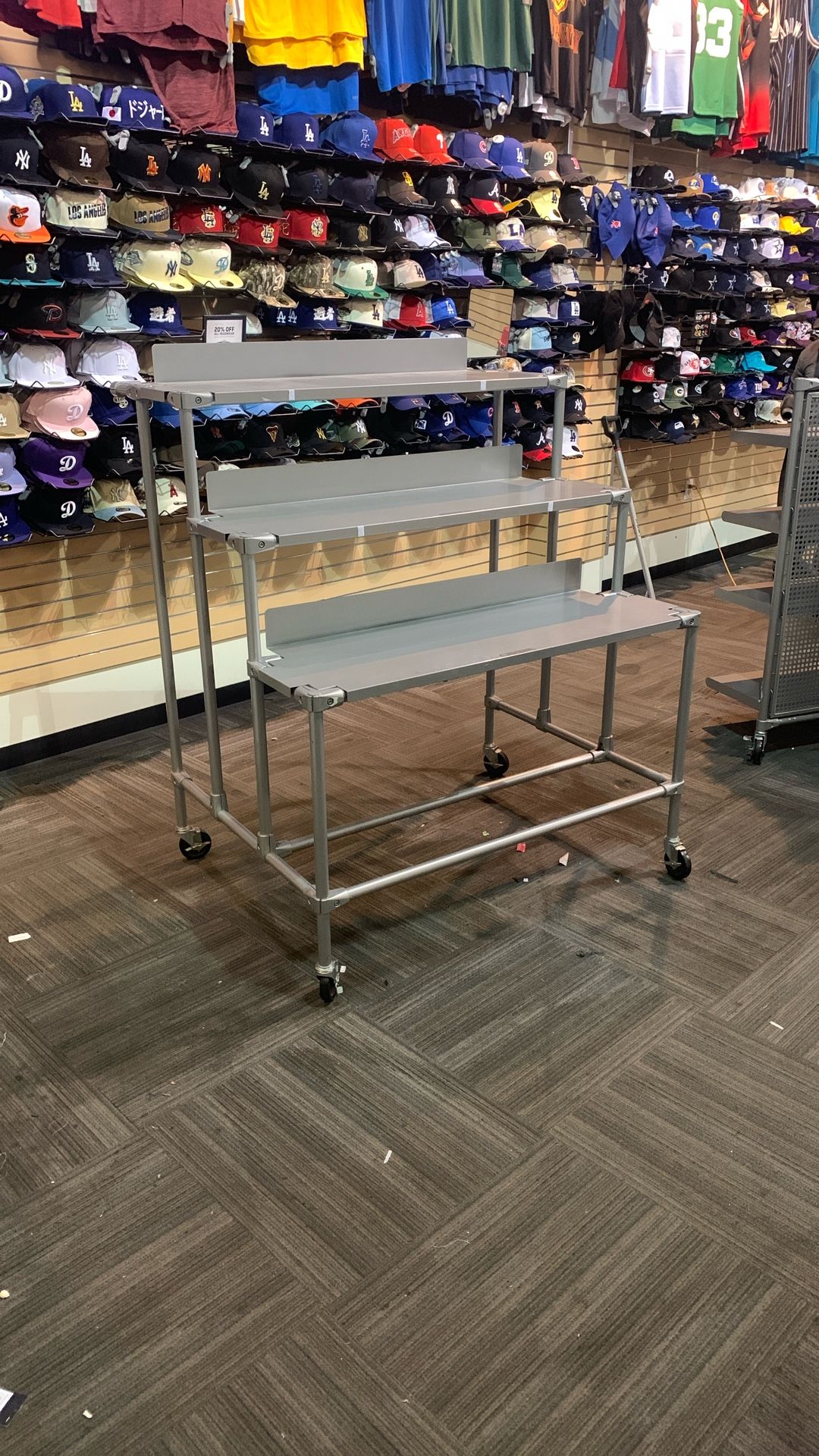 Metal Fixtures With Wheels. Store Displays for Sale in West Covina, CA ...