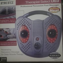 Homedics Therapist Select Ultra Percussion Foot Massager (Infrared Heat)