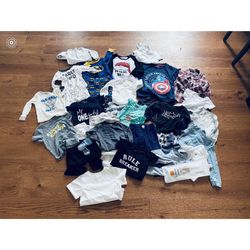 32 Baby Boy Cloths. 18months-3T. Good Condition