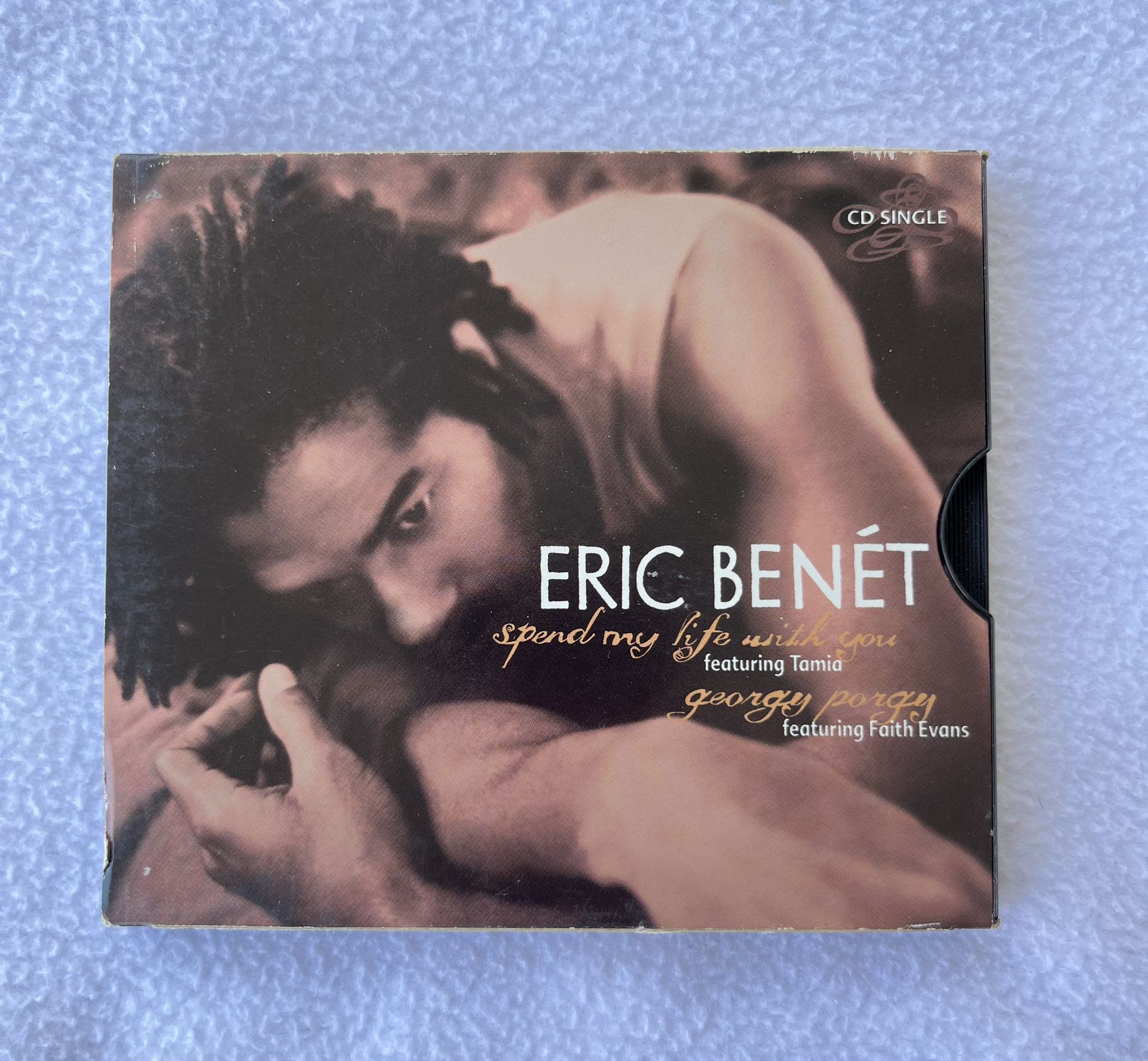 CD Single Eric Benet R&B Spending My Life With You