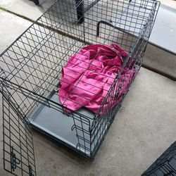 Large dog cage
