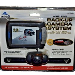 Peak Wireless Backup Camera System PKCORB 3.5 in Screen NEW