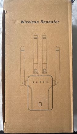 WiFi Internet Extender Signal Repeater Booster For Office House Basement etc NEW