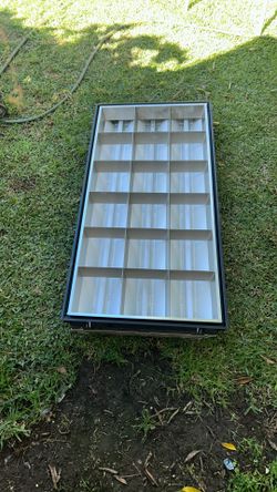 Ceiling Fluorescent Light Fixture By 24”wide X48”Length. ”