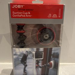 JOBY Action Series Suction cup & Gorilla Arm for GoPro/Action video cameras Excellent condition complete