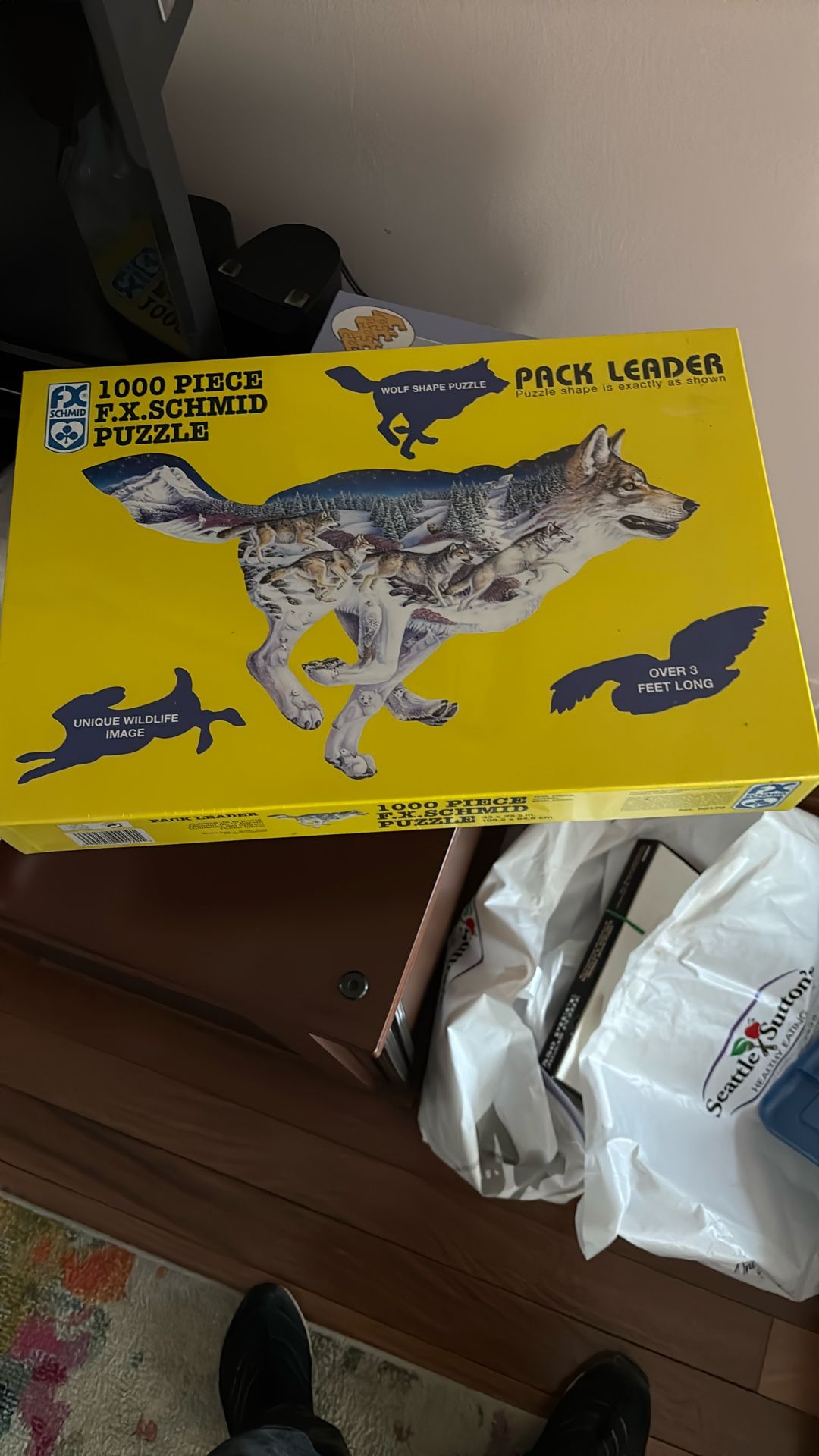 Wolf Shaped Puzzle “Pack Leader”