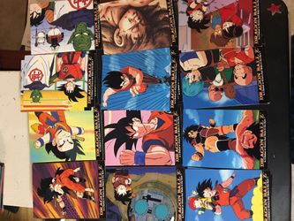 Dragon ball z trading cards lot