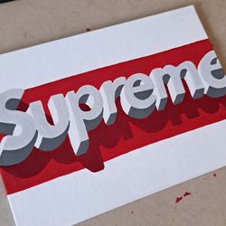 Supreme Canvas Panel Artwork