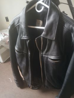Leather jacket