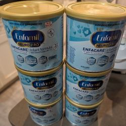 Brand New 6 Cans Of Formula ( Never Open Still Sealed). 