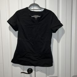 Black/gray Scrub Tops And Pants