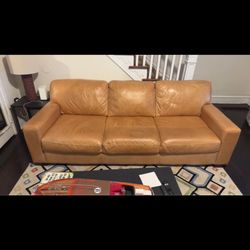 Real Leather Couch