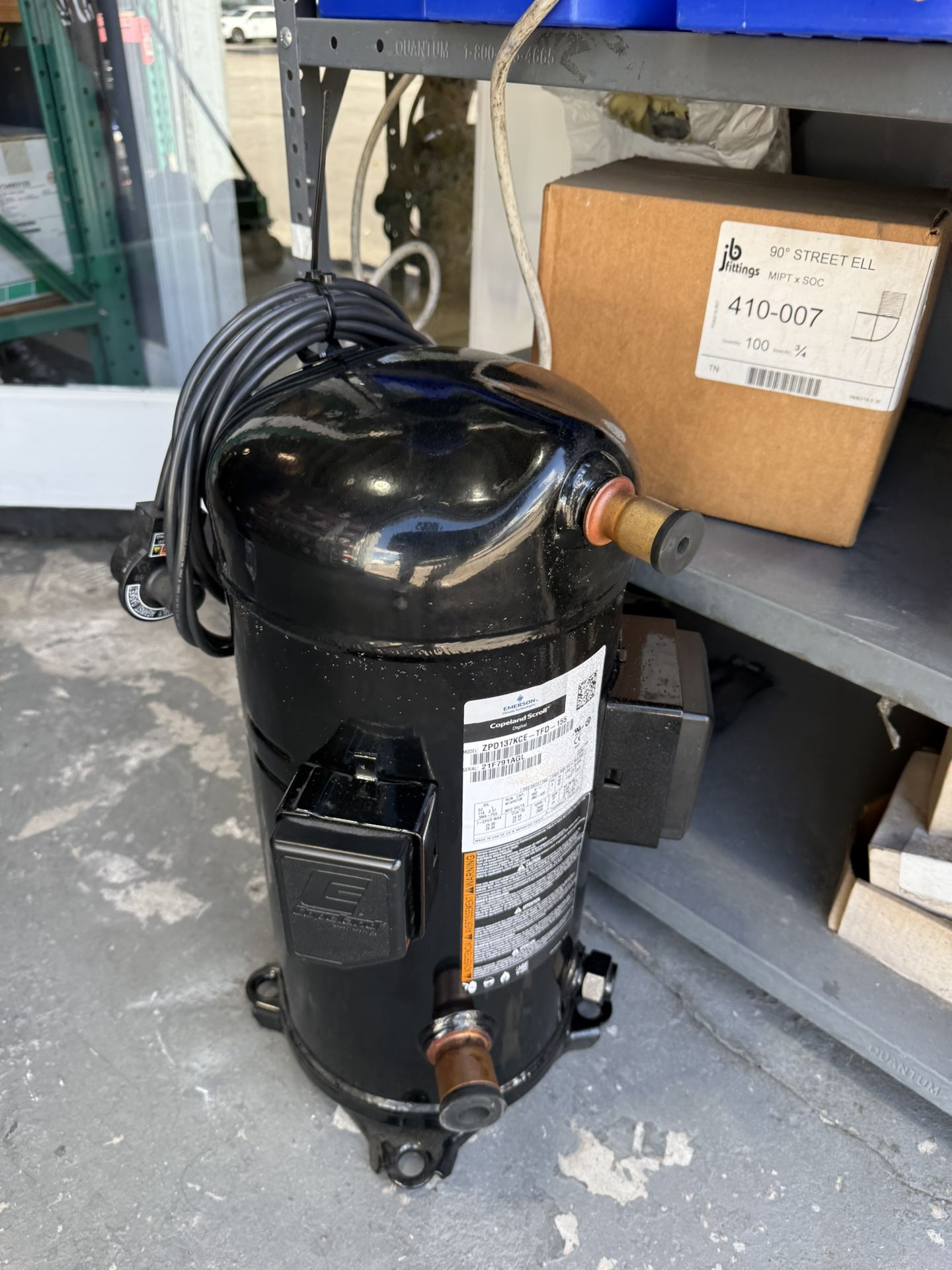 12.5 Ton Compressor ZPD137KCE