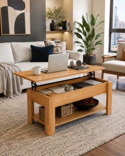 Convertible Lift Top Coffee Table – Home Office & Living Room Table