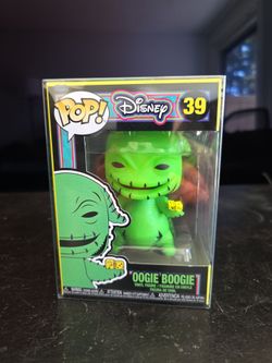The Nightmare Before Christmas Blacklight Oogie Boogie Funko Pop