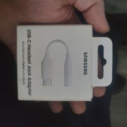 Samsung USB-C to 3.5mm Headphones Adapter.