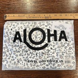 Large Aloha Special Edition Leopard Pouch