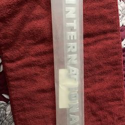 International Truck Metal Decals Brand New