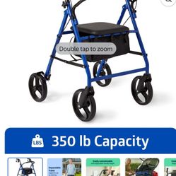 Medline Steel Rollator Walker