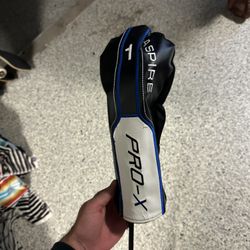  Aspire PRO-X Men's 460cc Titanium Face Adjustable Golf Drive