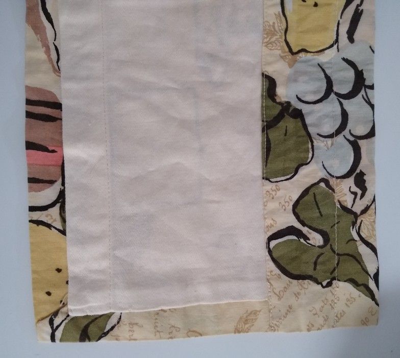 Vintage Mid Century Modern Lined Kitchen Cafe Curtains And Valance - IN EXCELLENT CONDITION
