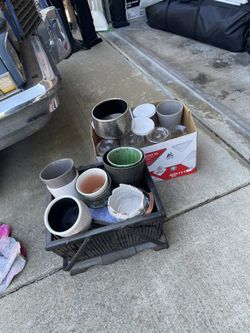 Miscellaneous Baskets, Flower Pots
