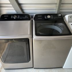 Washer And Dryer Samsung Top Load 