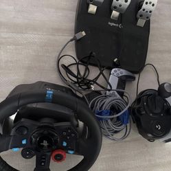 G290, Pedals, Hand Brake And Shifter 