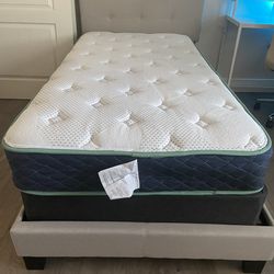 Twin Size Bed W/ Mattress and Box Spring