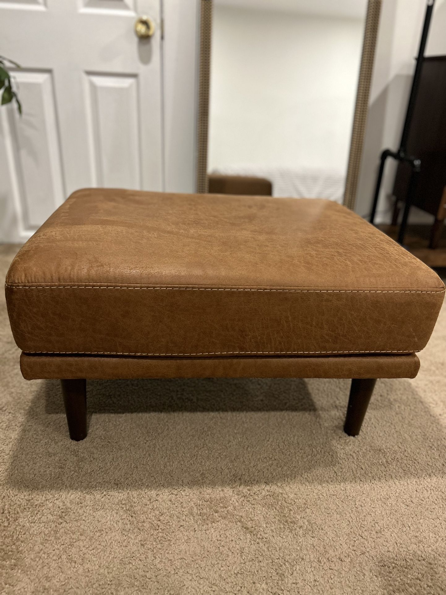 Brown Ottoman from Home Goods