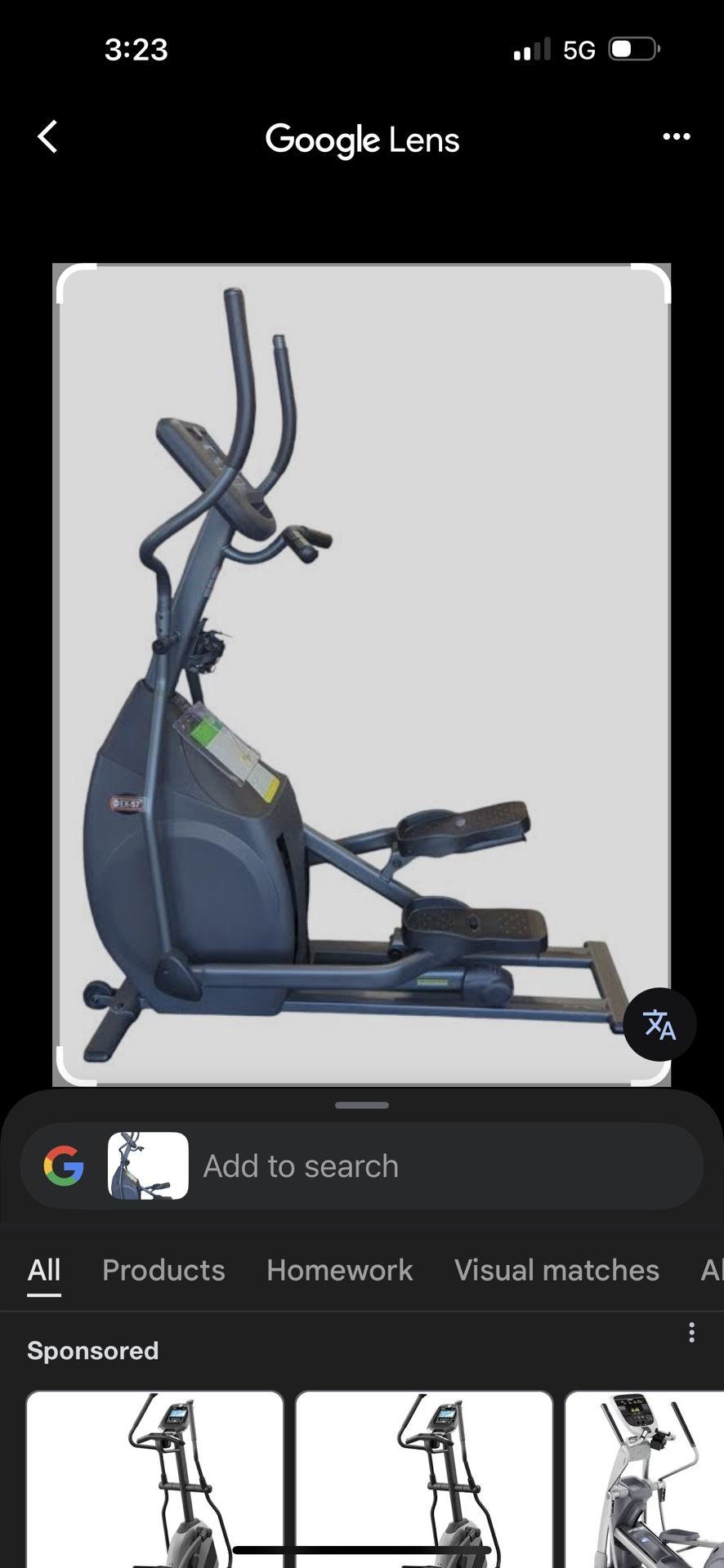 Free elliptical