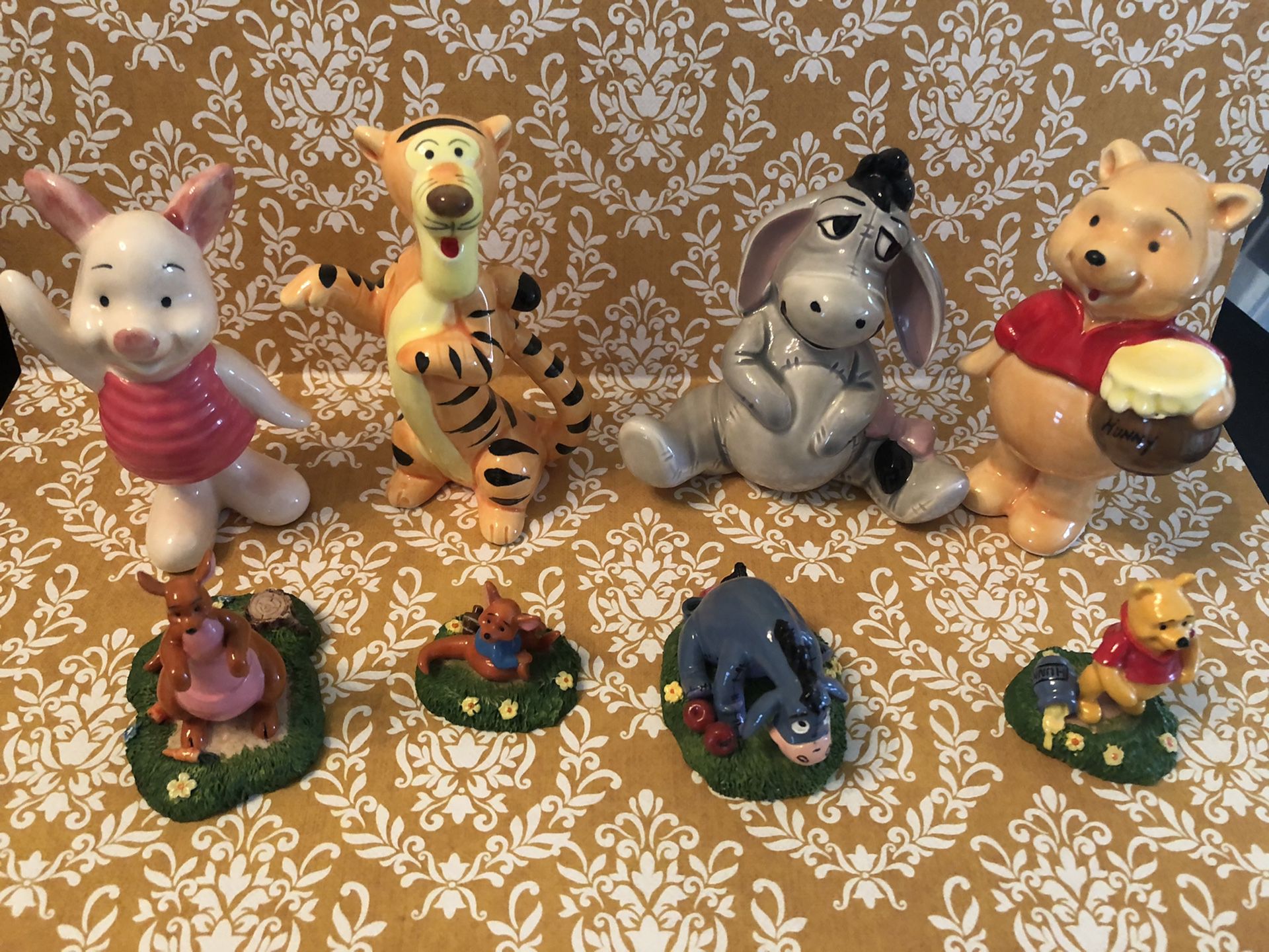 Vintage Disney Winnie the Pooh & Friends Figurine Lot