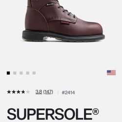 Red Wings  Work Boots 