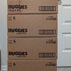 Huggies size 6