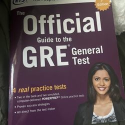 Official Guide To GRE With Practice Tests